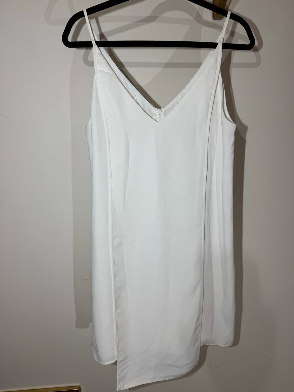 C/MEO Collective Asymmetrical NWT Mini Sleeveless White Dress